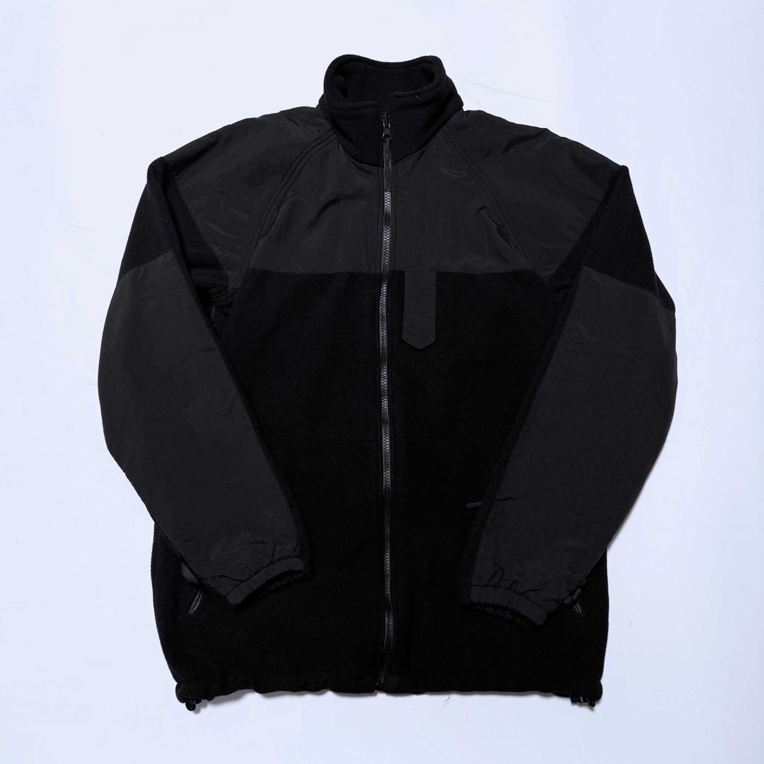 【US NAVY】ECWCS GEN2 フリースジャケット アメリカ軍 防寒 黒