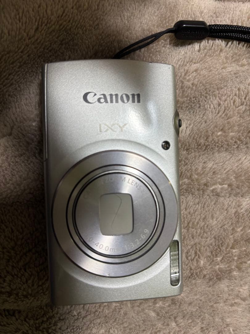 動作品 Canon キャノン IXY 200 シルバー バッテリー付属