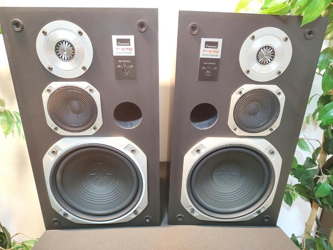 5612★音出し確認済♪山水♪名機 3Wayスピーカー SP-V70 サンスイ