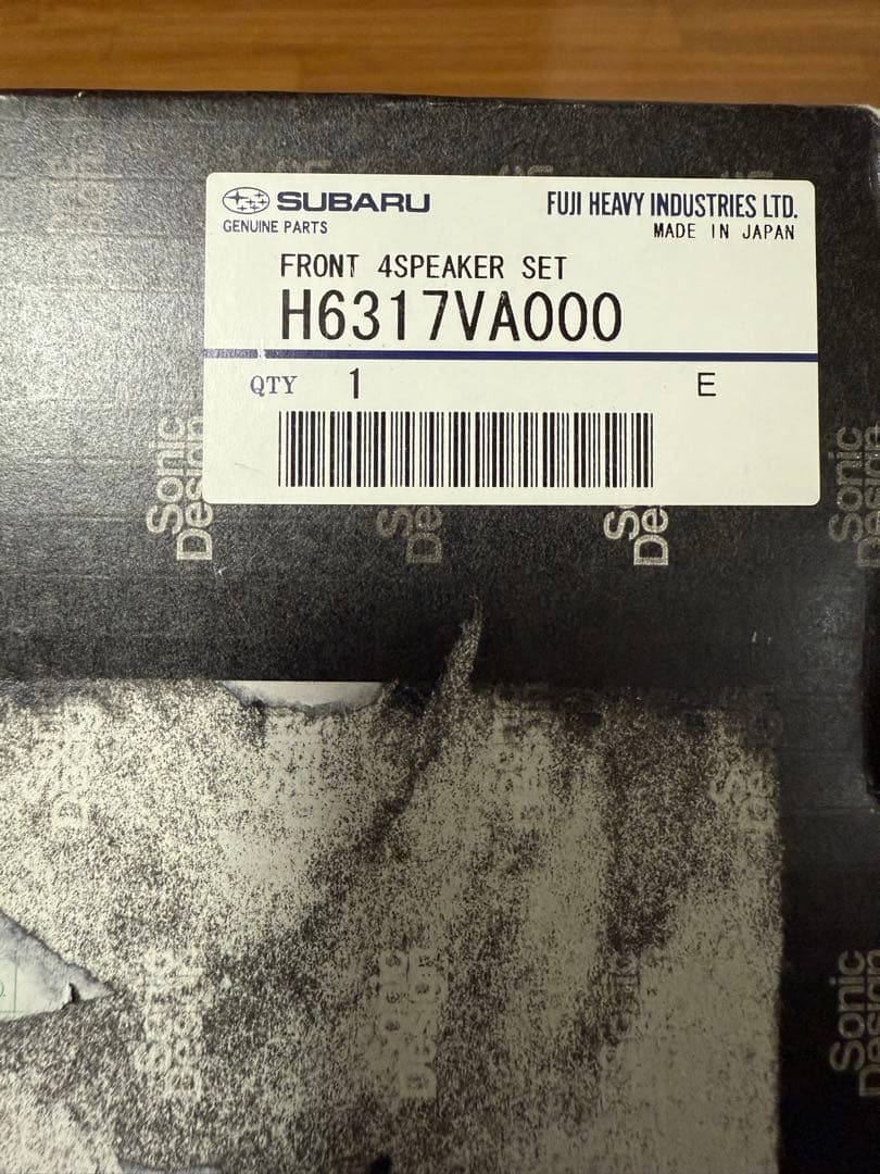 かず Sonic Design ソニックデザイン スピーカー