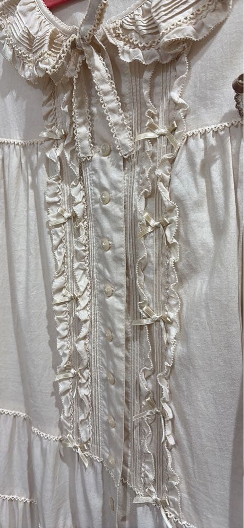 ピンクハウス　ワンピース　ブローチ付き