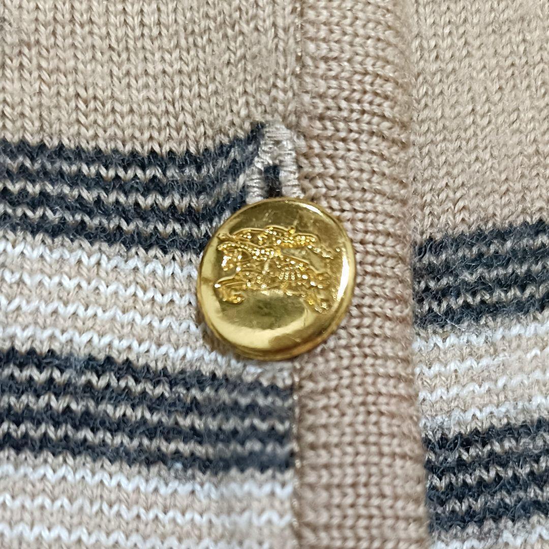 美品♪︎バーバリーズ ウールニットベスト ノバチェック ハニーベージュ