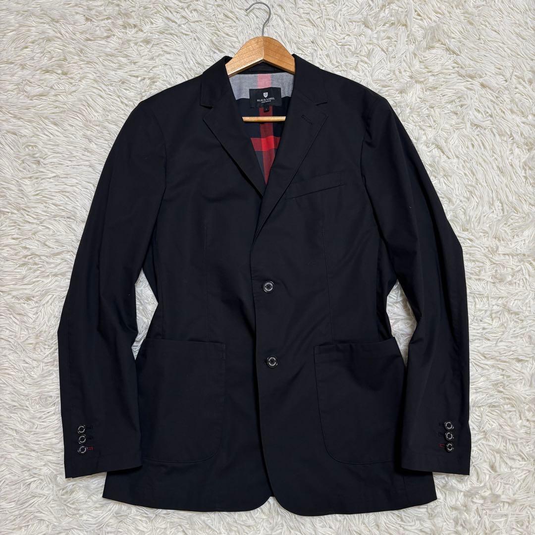 ✨️極美品 ブラックレーベルクレストブリッジ テーラードジャケット チェック L