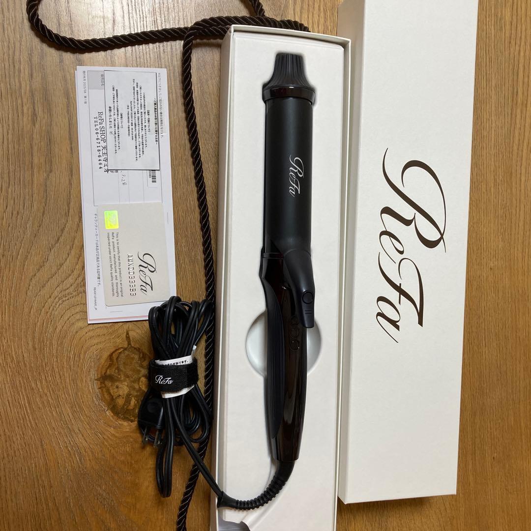 ReFa カールヘアアイロン 38㎜ ブラック