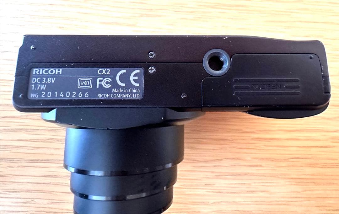 RICOH CX2 コンパクトデジタルカメラ※新品リチウム電池付※