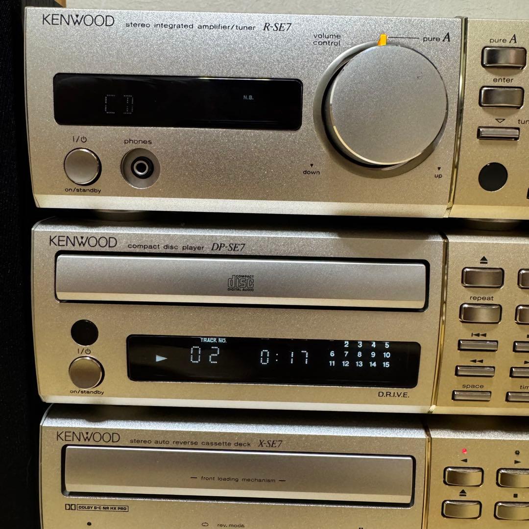 【ジャンク】KENWOOD ミニコンポ