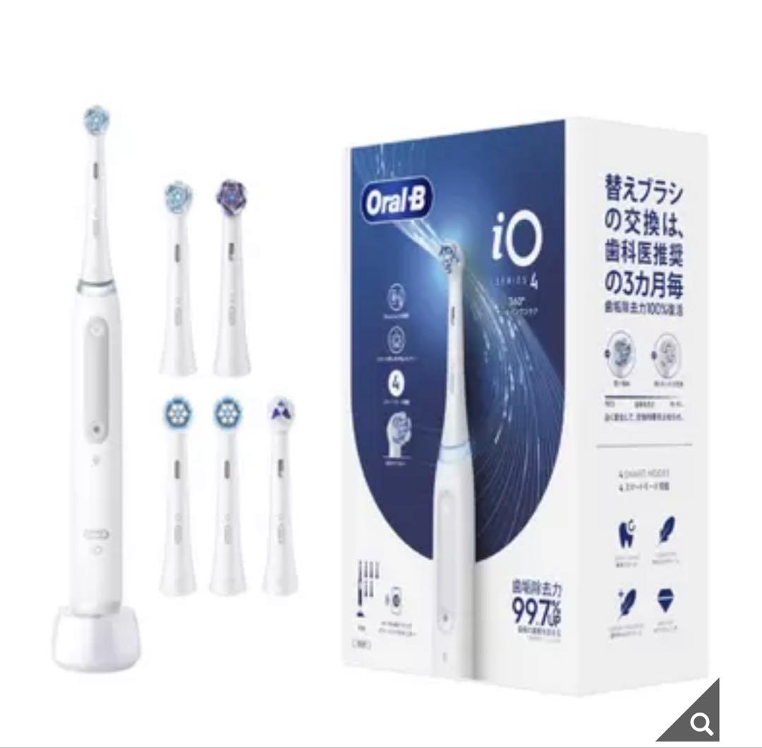 【新品】ブラウン オーラルB 電動歯ブラシIO4 替えブラシ6本