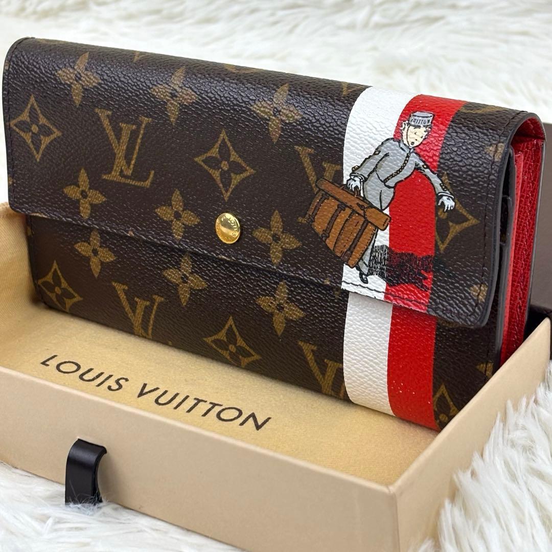 【極美品】ルイヴィトン モノグラム ポルトフォイユ サラ 長財布 M60034