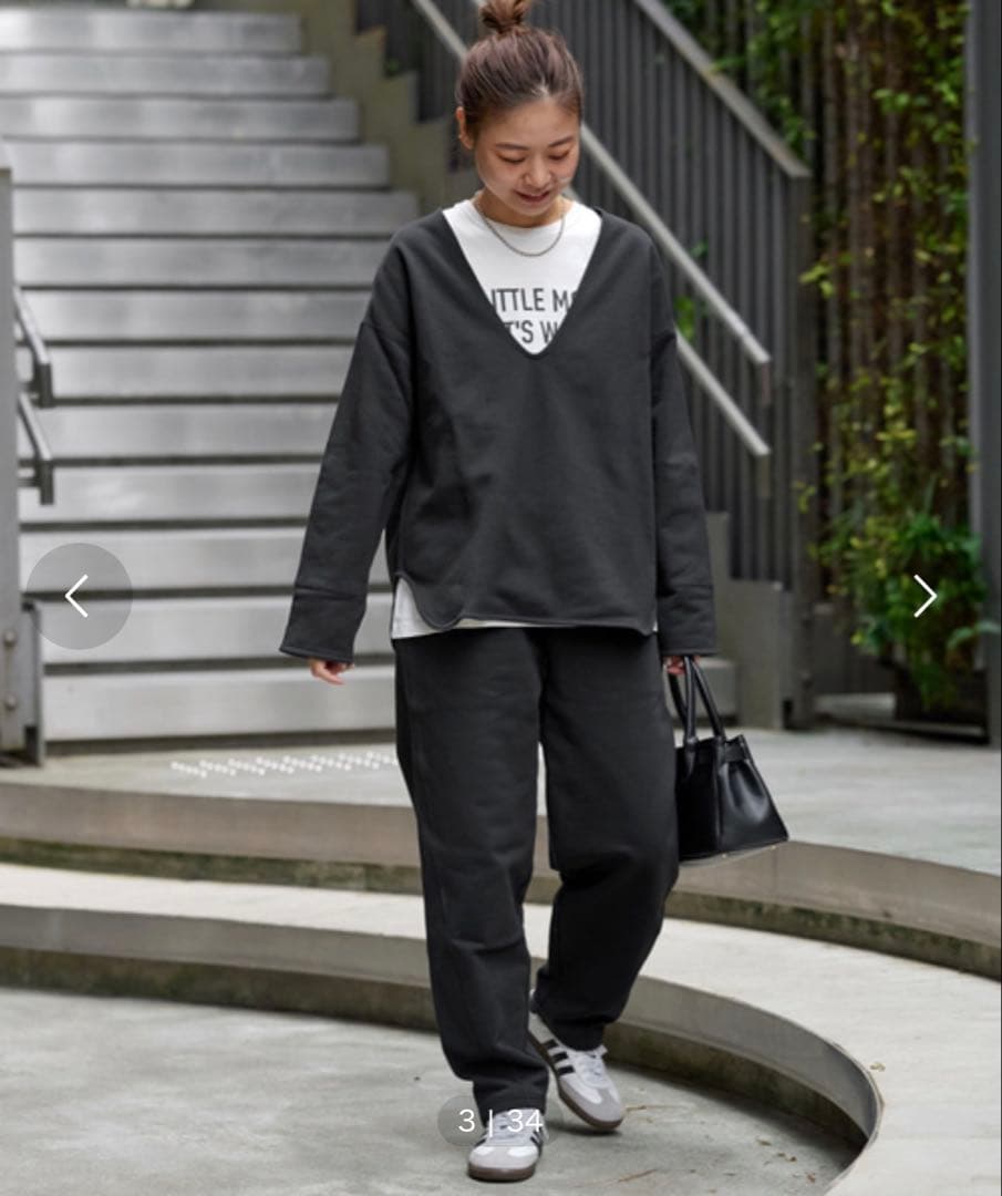 【ハナクミ】JOURNAL STANDARD relume セットアップ