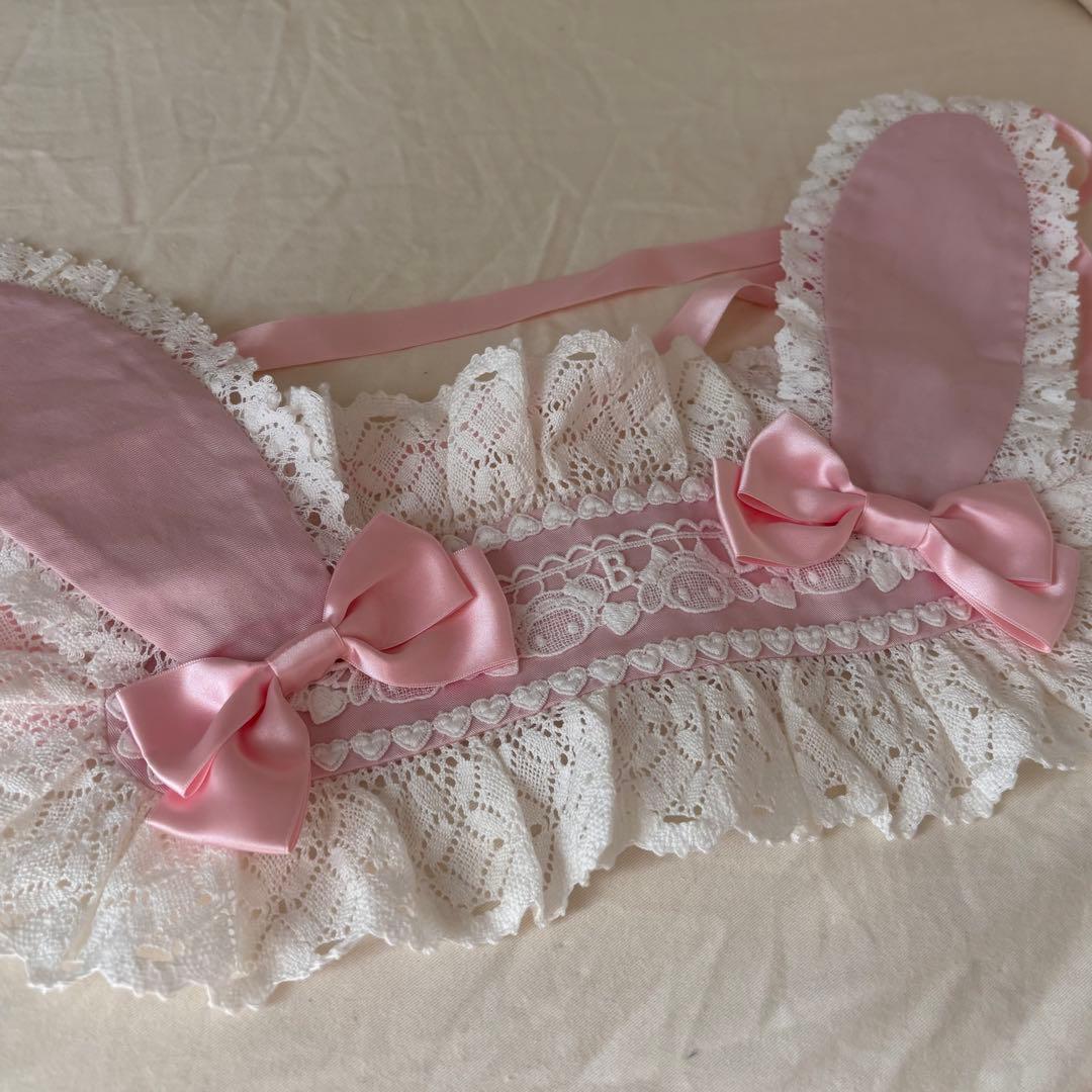 BABY うさみみヘッドドレス　ピンク