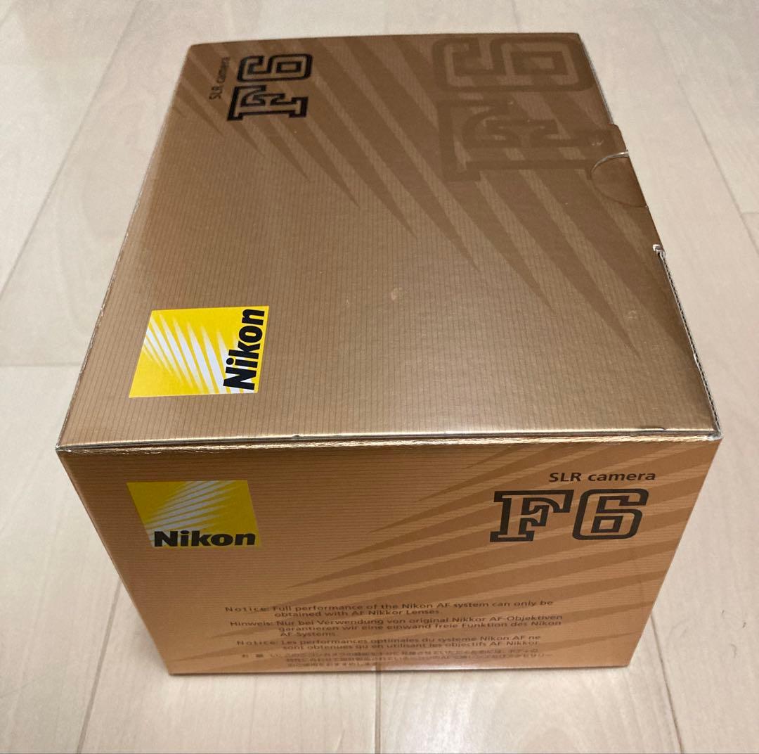 じ*行様 【美品／箱のみ】空箱 Nikon F6 緩衝材等付