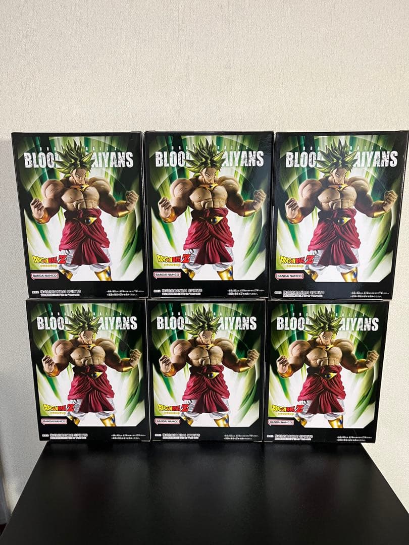 ドラゴンボール　フィギュア　BLOOD OF SAIYANS ブロリー 6体