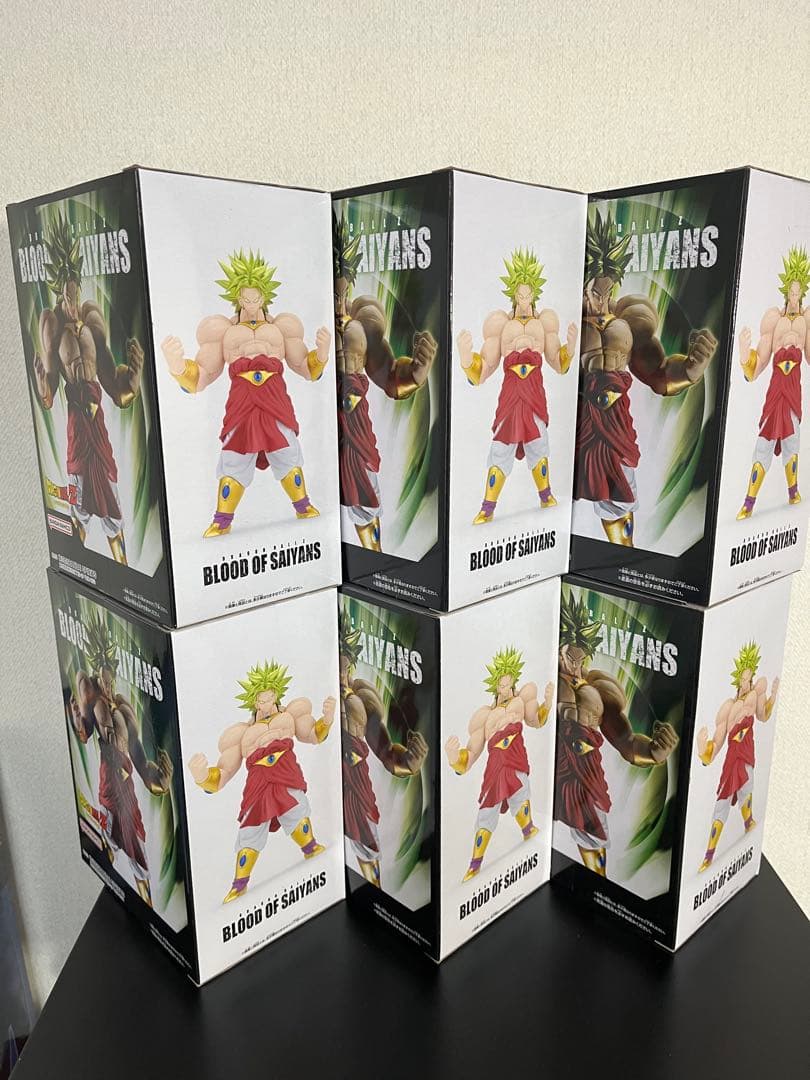 ドラゴンボール　フィギュア　BLOOD OF SAIYANS ブロリー 6体
