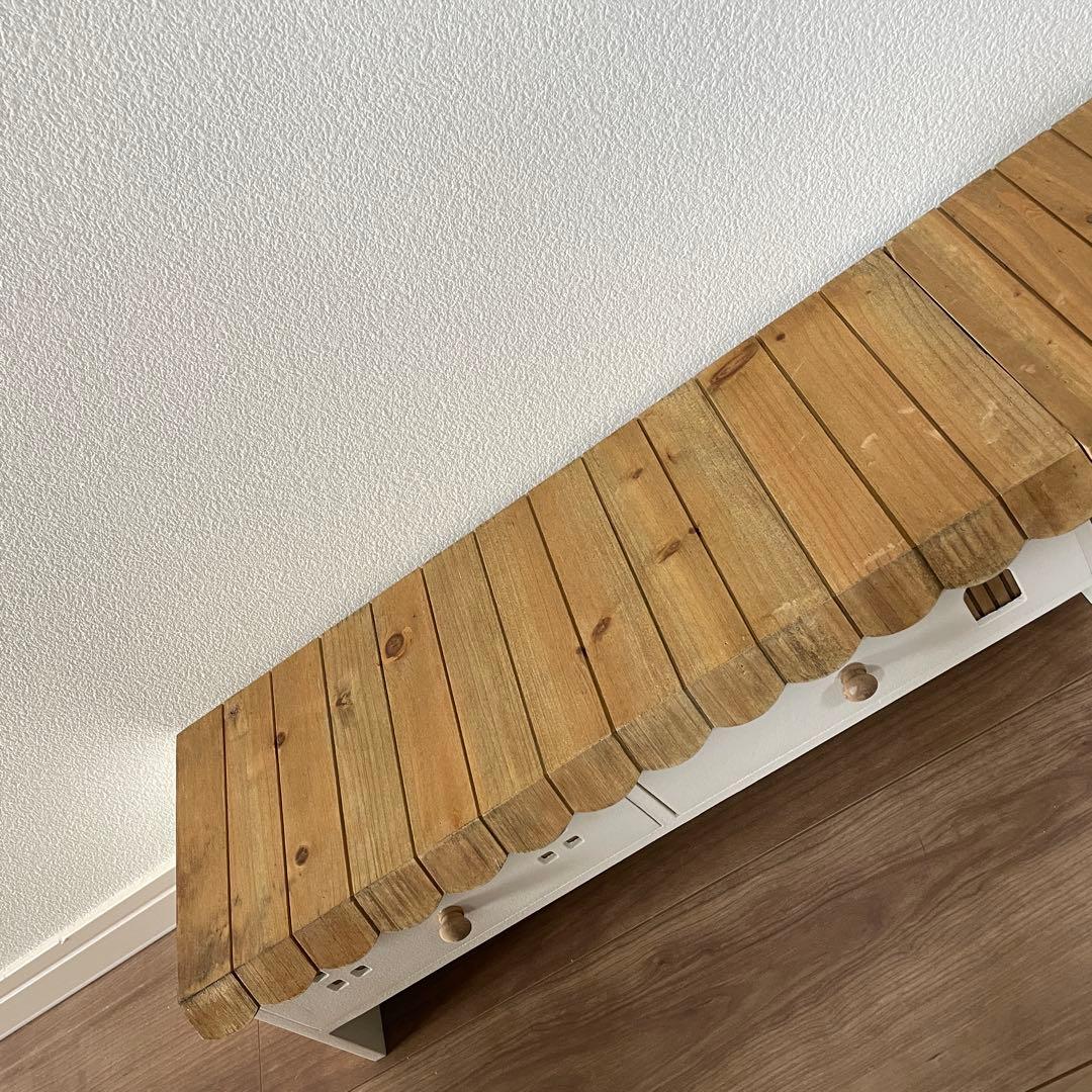 サリュ　おうちモニタースタンド　おうち3引き出しラック