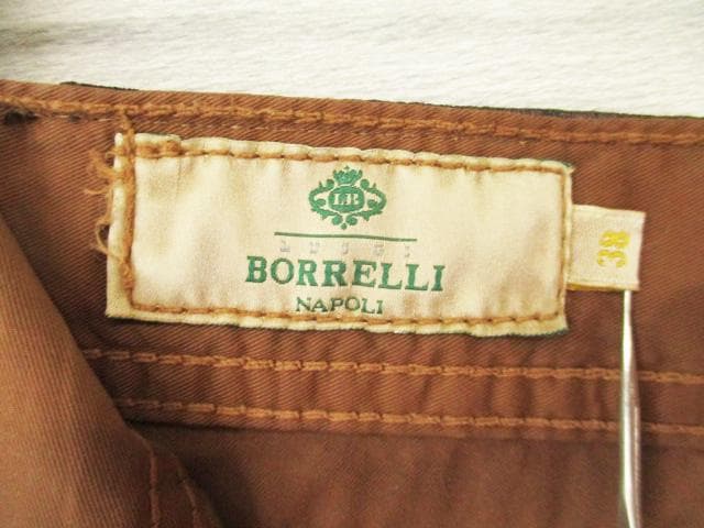 新品 BORRELLI●ボレッリ＜コットン パンツ＞ビッグサイズ●MP728c