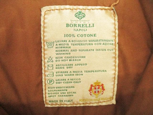 新品 BORRELLI●ボレッリ＜コットン パンツ＞ビッグサイズ●MP728c