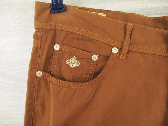 新品 BORRELLI●ボレッリ＜コットン パンツ＞ビッグサイズ●MP728c