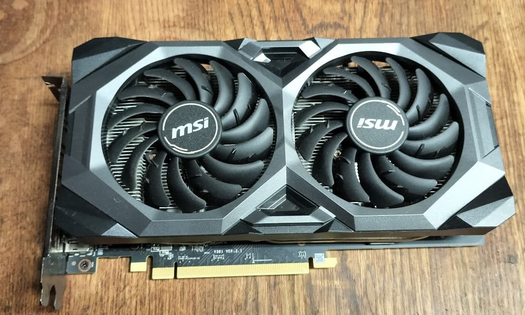 ジャンク　MSI RADEON　RX5700 XT MACH OC　グラボ