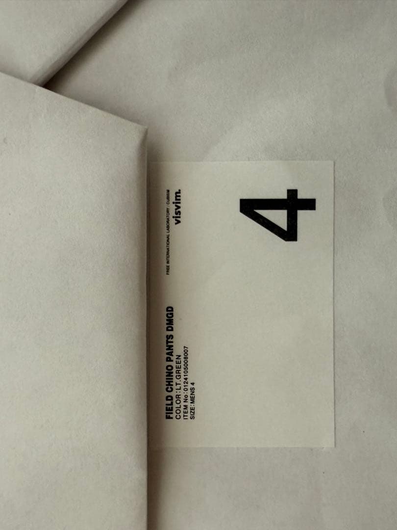 パンツ visvim FIELD CHINO PANTS size4
