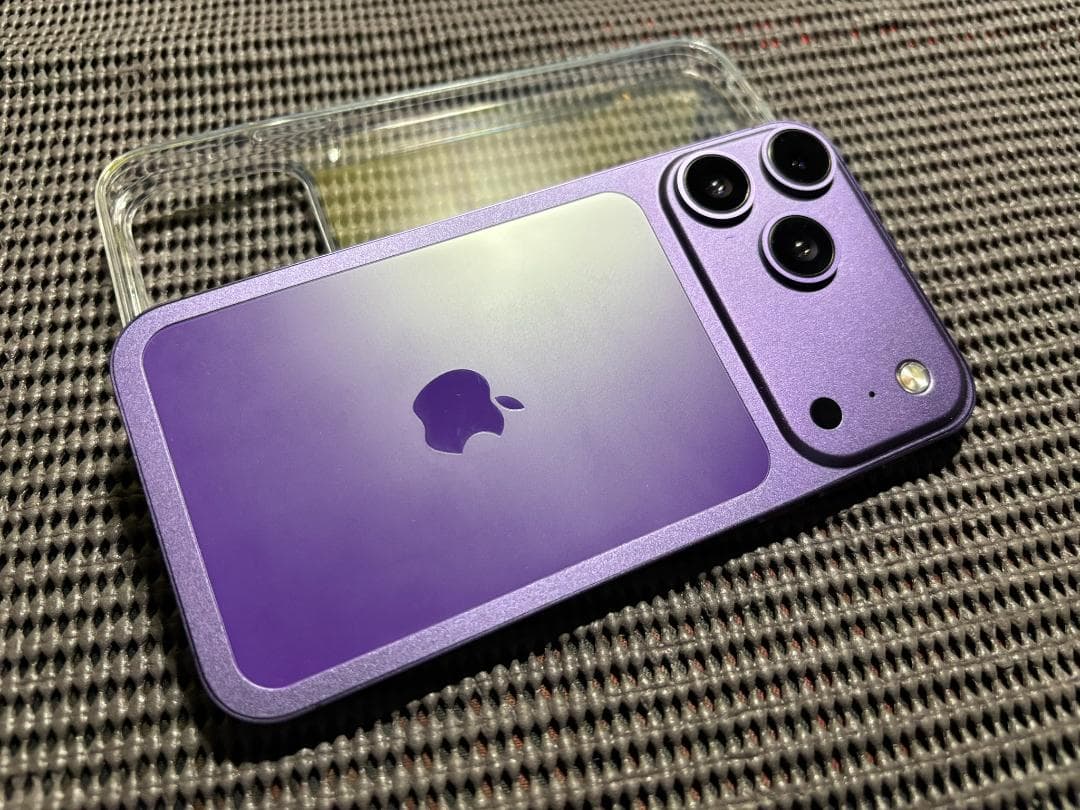 iphoneXR 64g/iphone18PRO Deep Purple 外装！