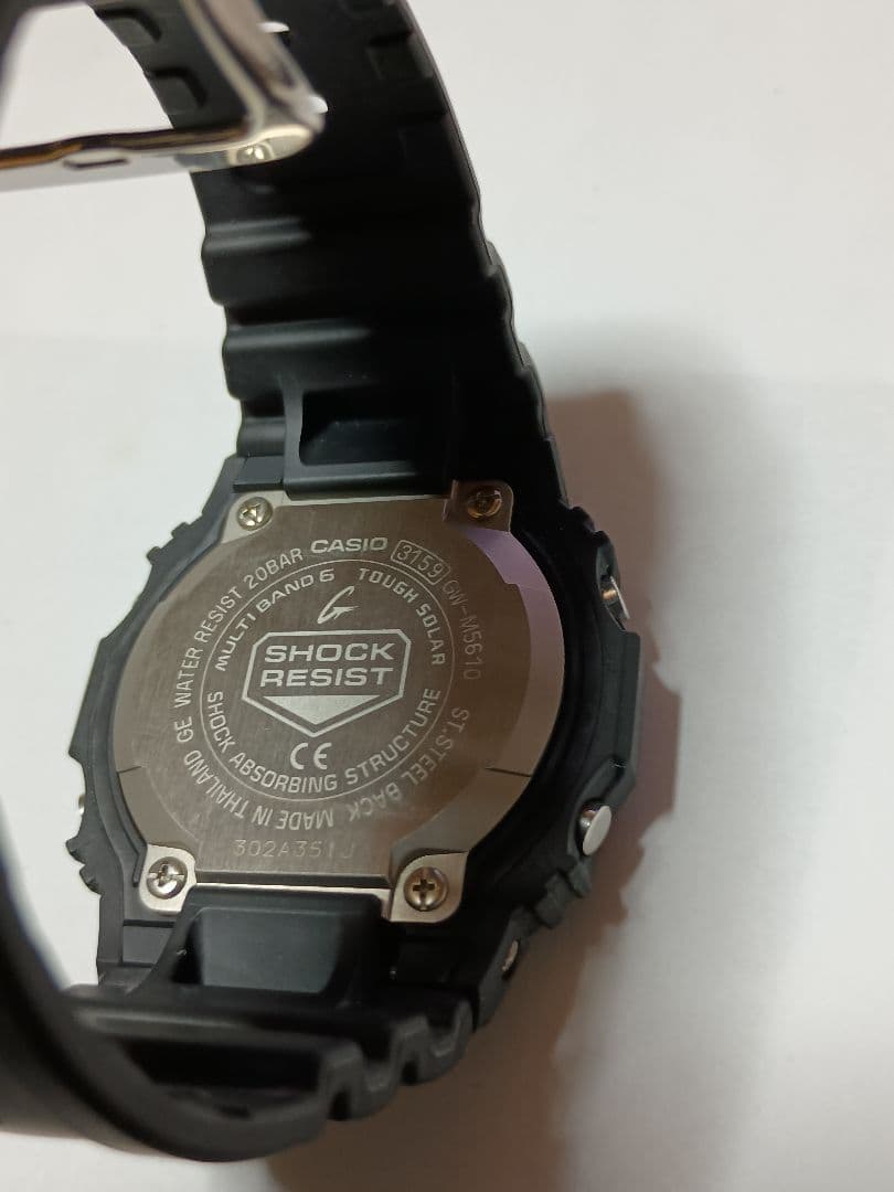 電波ソーラー GW-M5610U-1ER ブラック