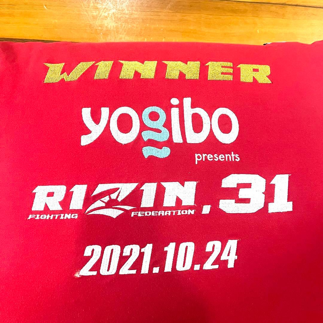激レア　ライジン　ヨギボーマックス　2021 大会　RIZIN Yogibo