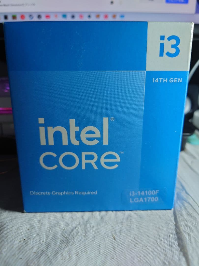 CPU Intel Core i3-14100F 14th Gen CPU