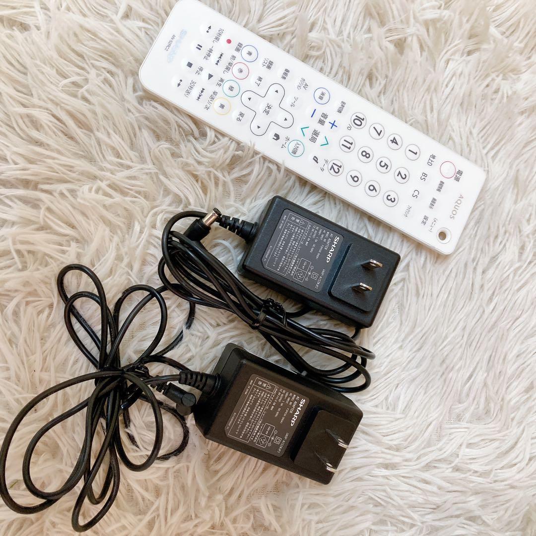 SHARP ポータブルテレビ　AQUOS 2T-C16AP チューナー付き