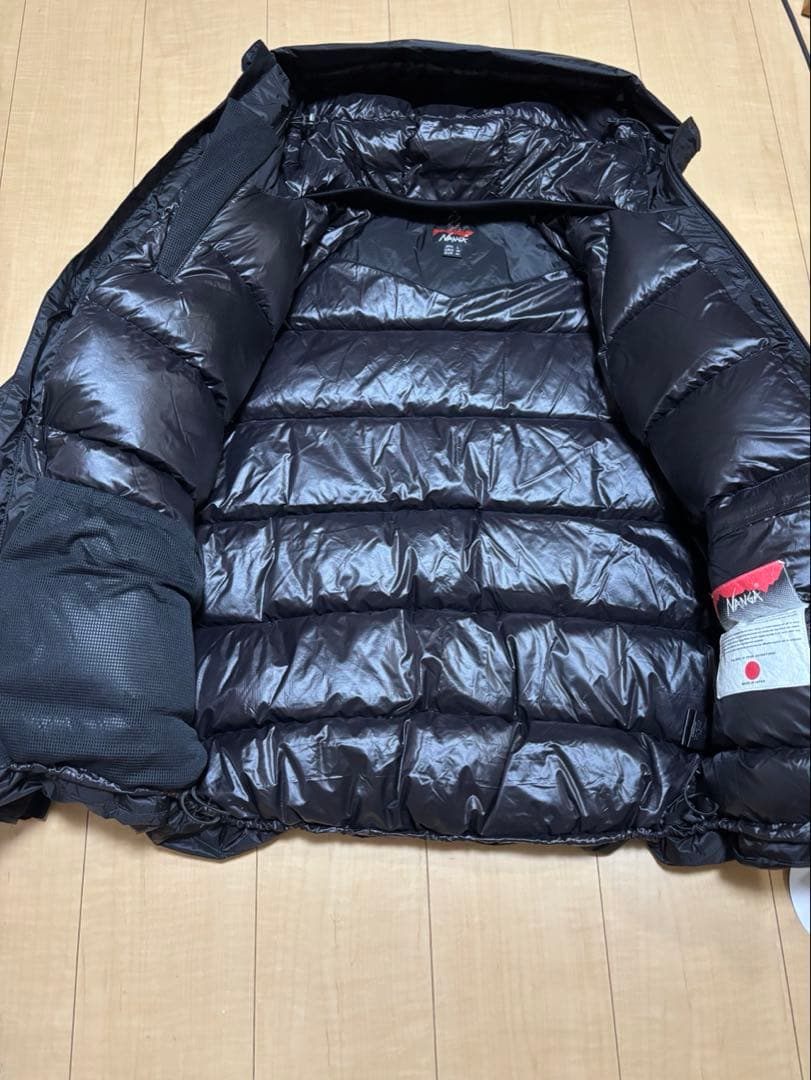 ナンガ オーロラテックスライト ダウンジャケット ミカミ (メンズ) ブラックL