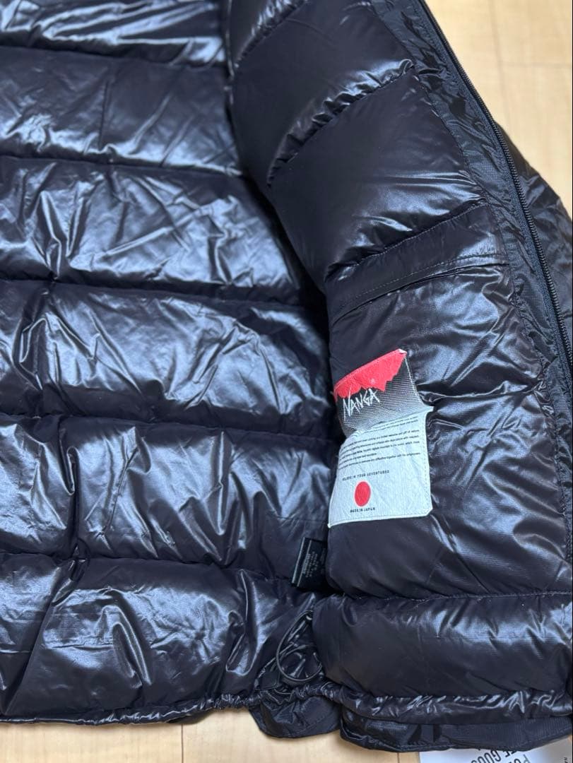 ナンガ オーロラテックスライト ダウンジャケット ミカミ (メンズ) ブラックL