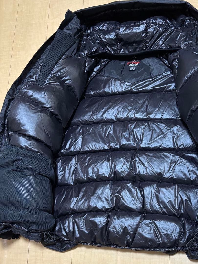 ナンガ オーロラテックスライト ダウンジャケット ミカミ (メンズ) ブラックL