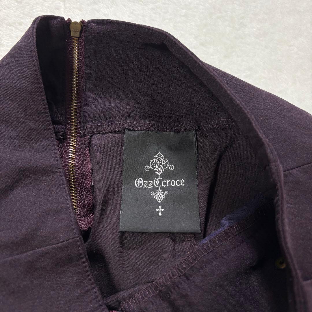 Ozz Croce ミニスカート　フレア　レイヤード　ティアード　ドラゴン