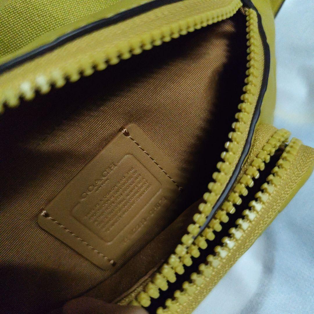 「訳あり」コーチ coach スプリント ベルトバッグ