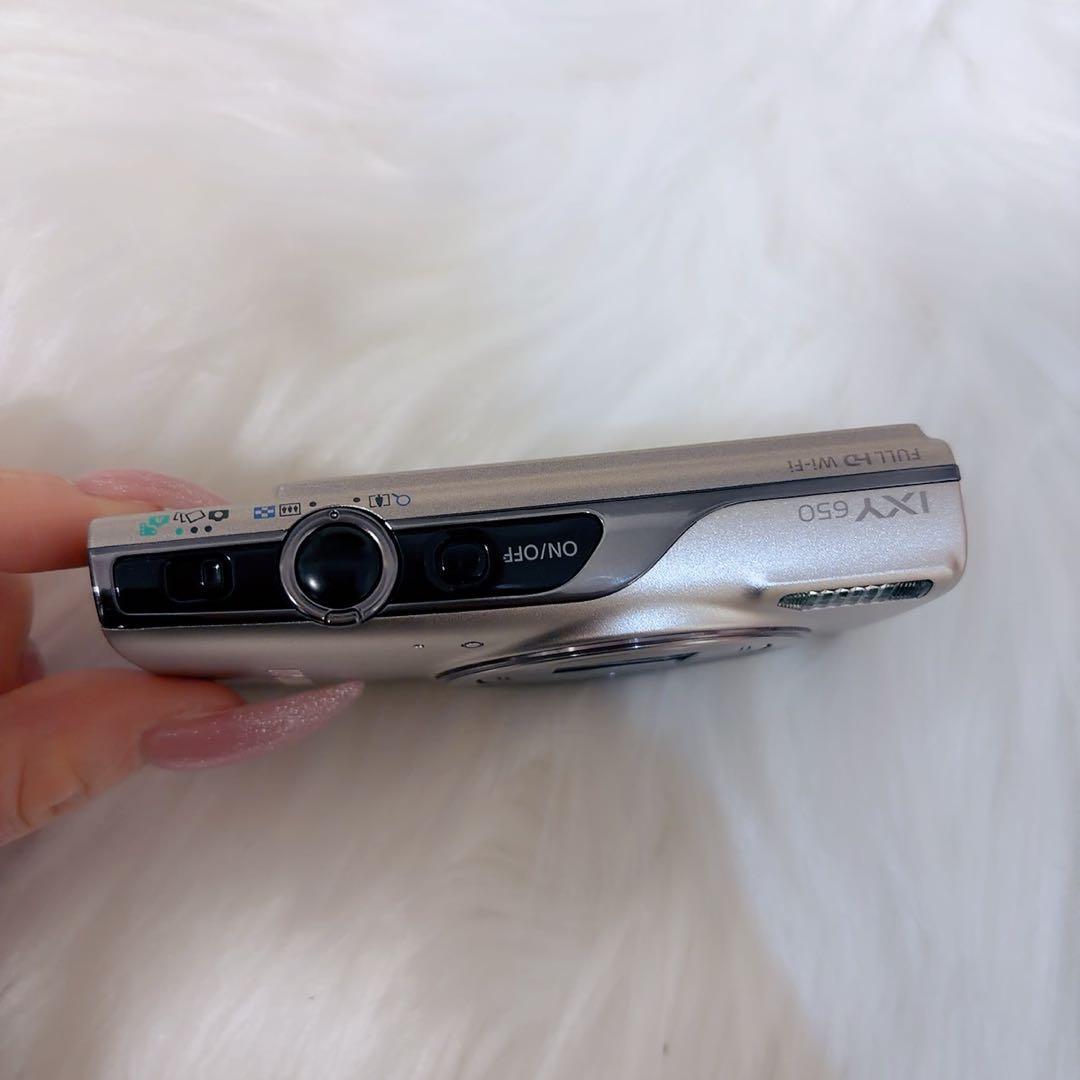 【美品 動作品】Canon IXY650 バッテリー ストラップ 付き