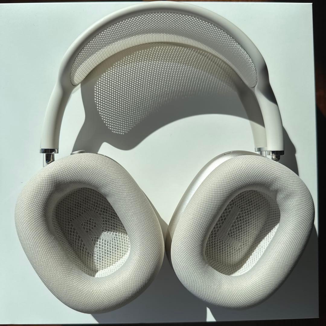 Apple AirPods Max第二世代、スターライト、ケース、箱付き