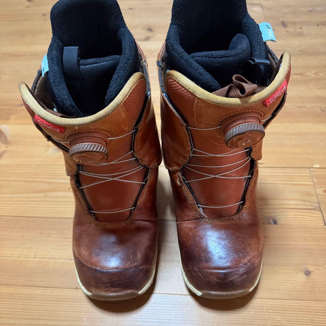 Red Wingレザー x Burton シュプリームスノーボードブーツ