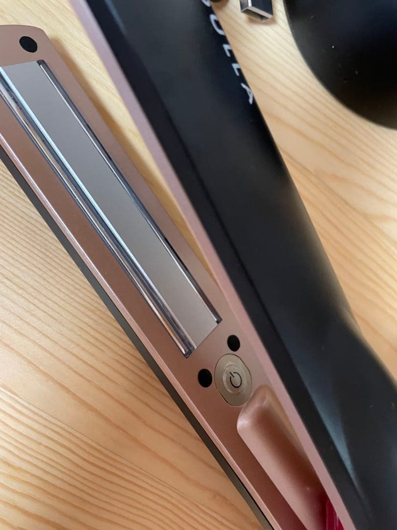 MEDULLA 超音波ヘアアイロン＋シャンプースカルプブラシ（未開封）付き