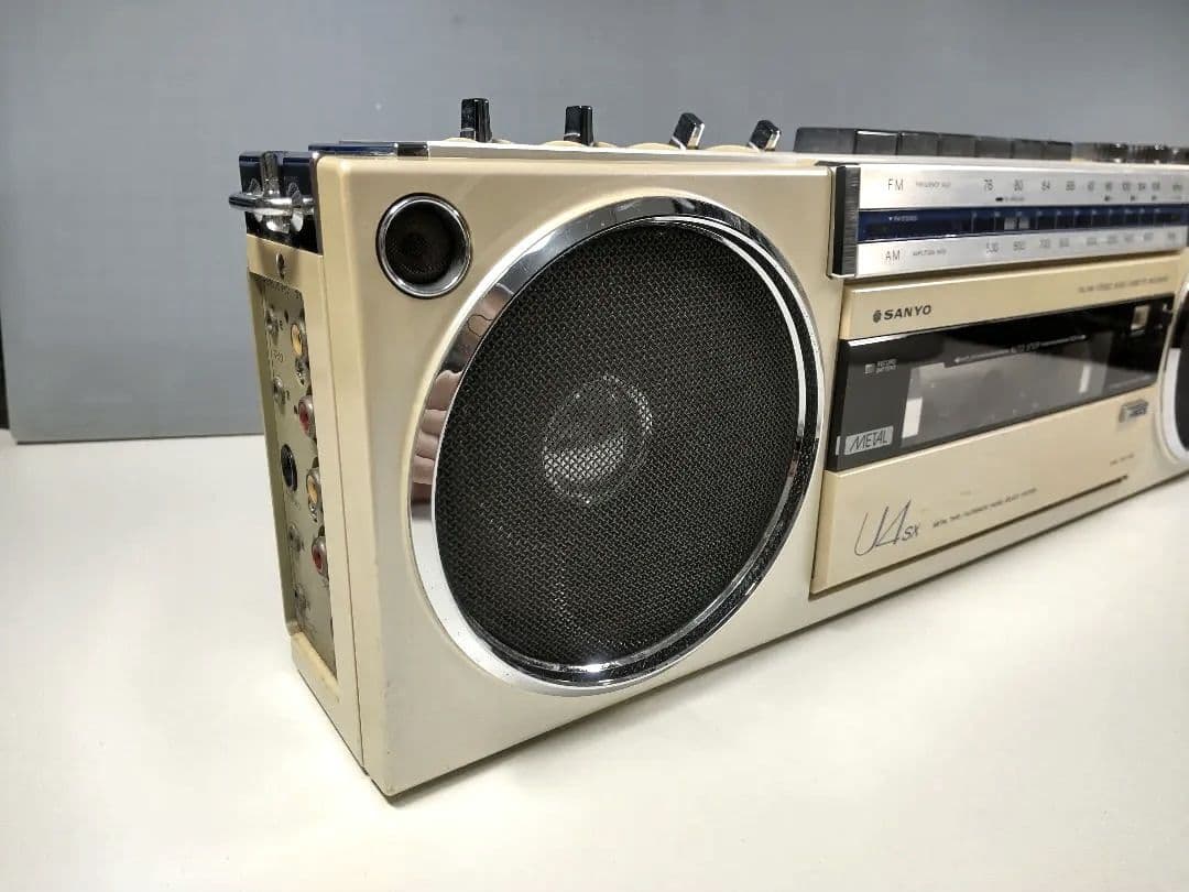 昭和レトロ　SANYO ラジカセ MR-U4SX　ラジオのみ動作