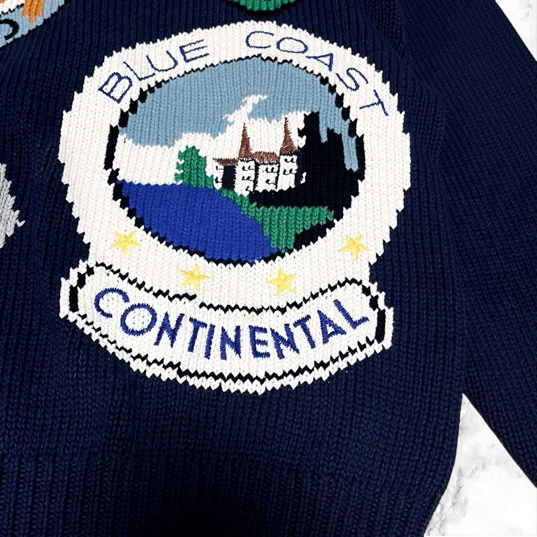 美品✨ ケンゾー 手刺繍　ニットセーター　KENZO Travel 24SS