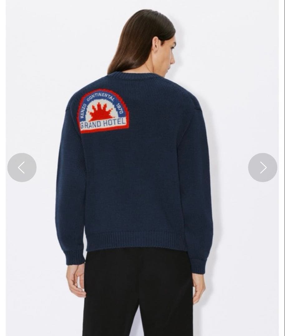 美品✨ ケンゾー 手刺繍　ニットセーター　KENZO Travel 24SS