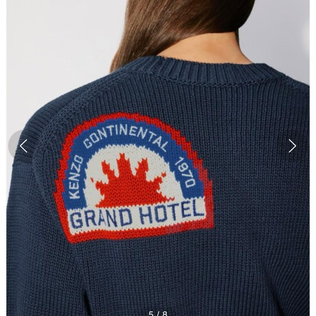 美品✨ ケンゾー 手刺繍　ニットセーター　KENZO Travel 24SS