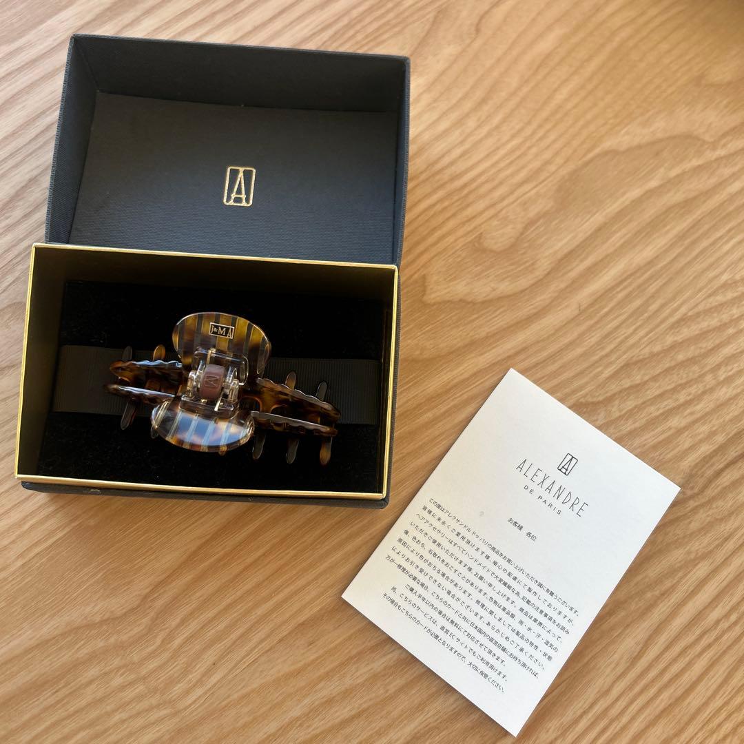 ALEXANDREdeParisアレクサンドルドゥパリヘアクリップJ&Mコラボ