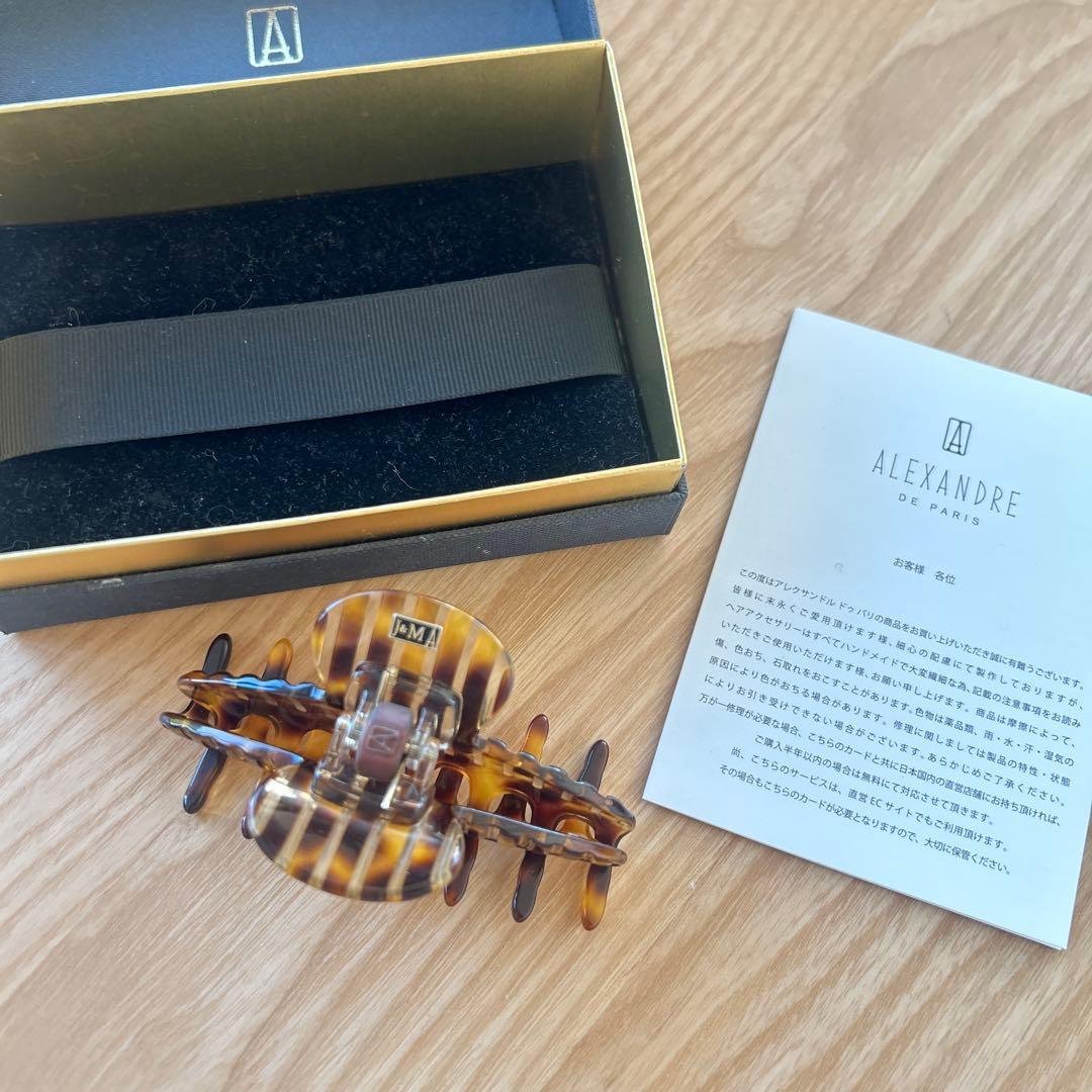 ALEXANDREdeParisアレクサンドルドゥパリヘアクリップJ&Mコラボ
