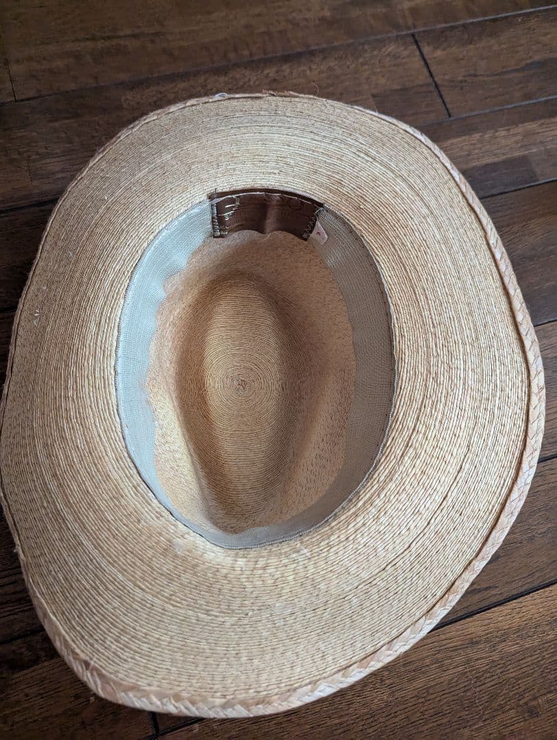 超希少 usa ヴィンテージ ウエスタンハット ストローハット