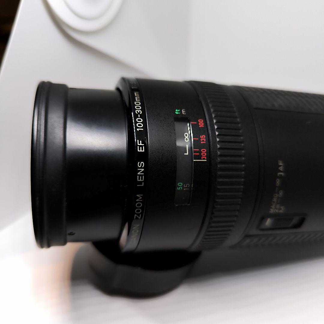 遠くの風景も人物もOK✨Canon EF 100-300 超望遠レンズ キヤノン