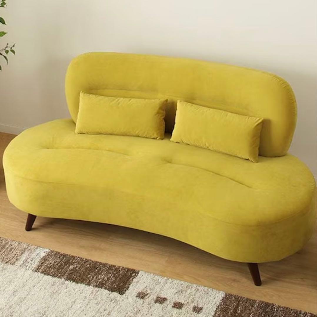 ニトリ ファブリックソファ 2人掛け