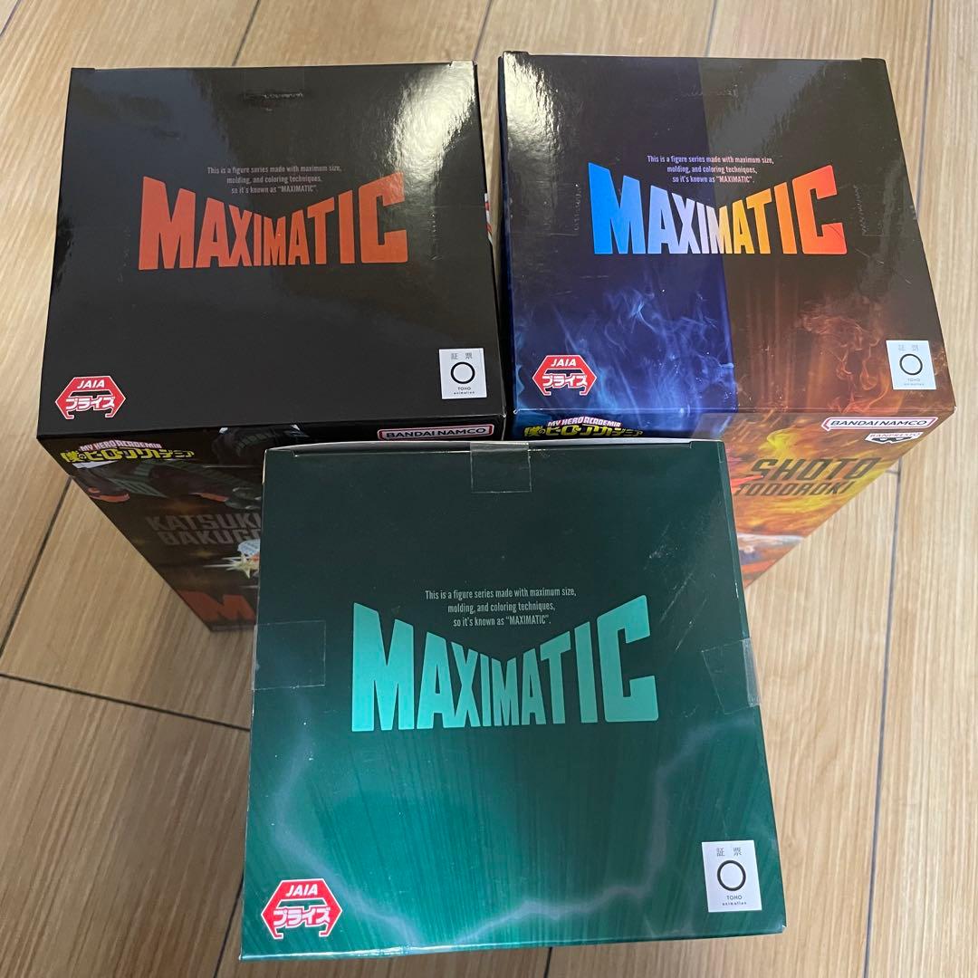僕のヒーローアカデミア　MAXIMATIC セット