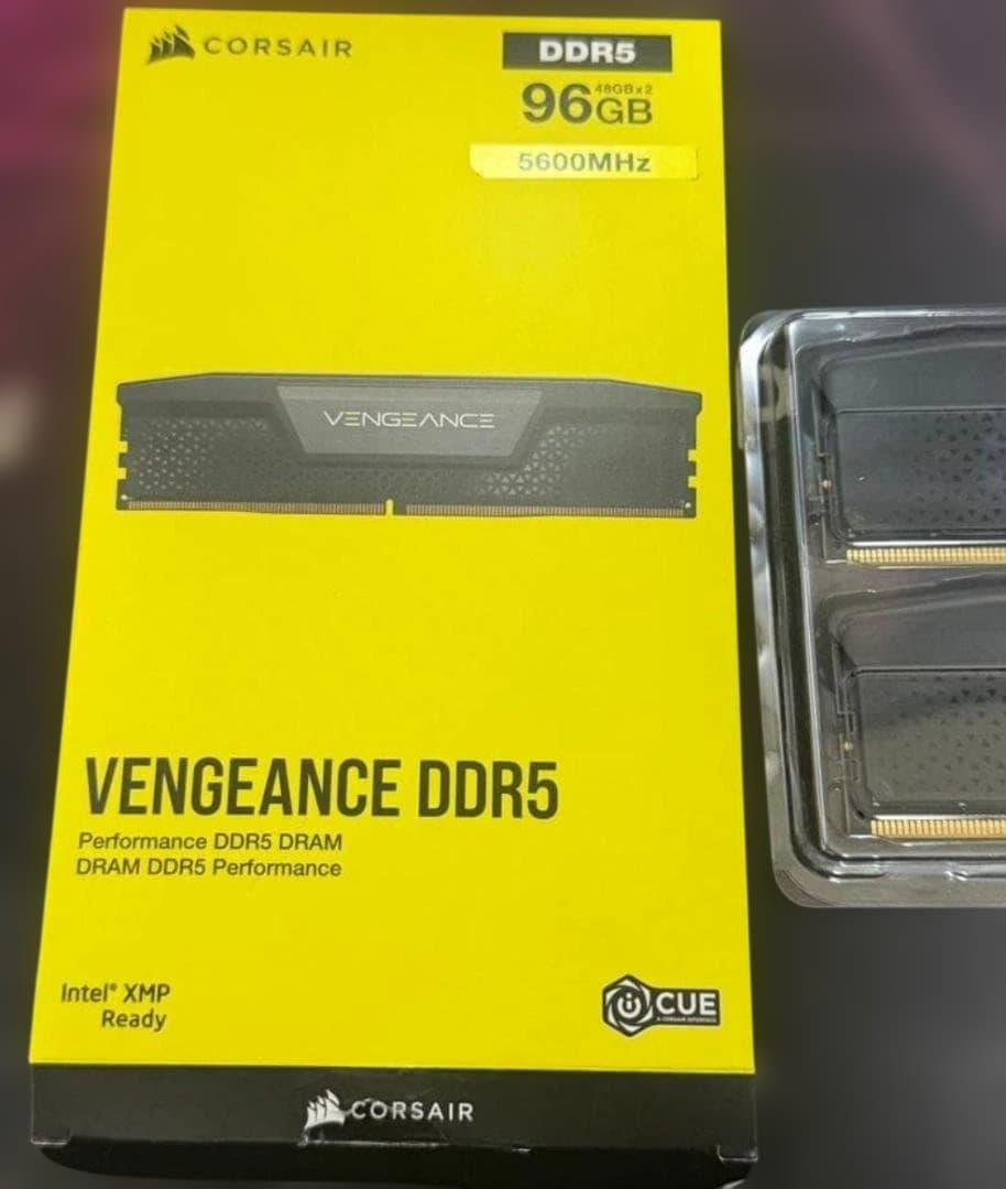 q*q様 CORSAIR VENGEANCE DDR5 96GB 5600MHz