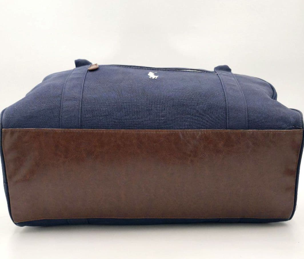 【極美品 大容量】ラルフローレン ボストンバッグ 2way 斜め掛け ロゴ刺繍