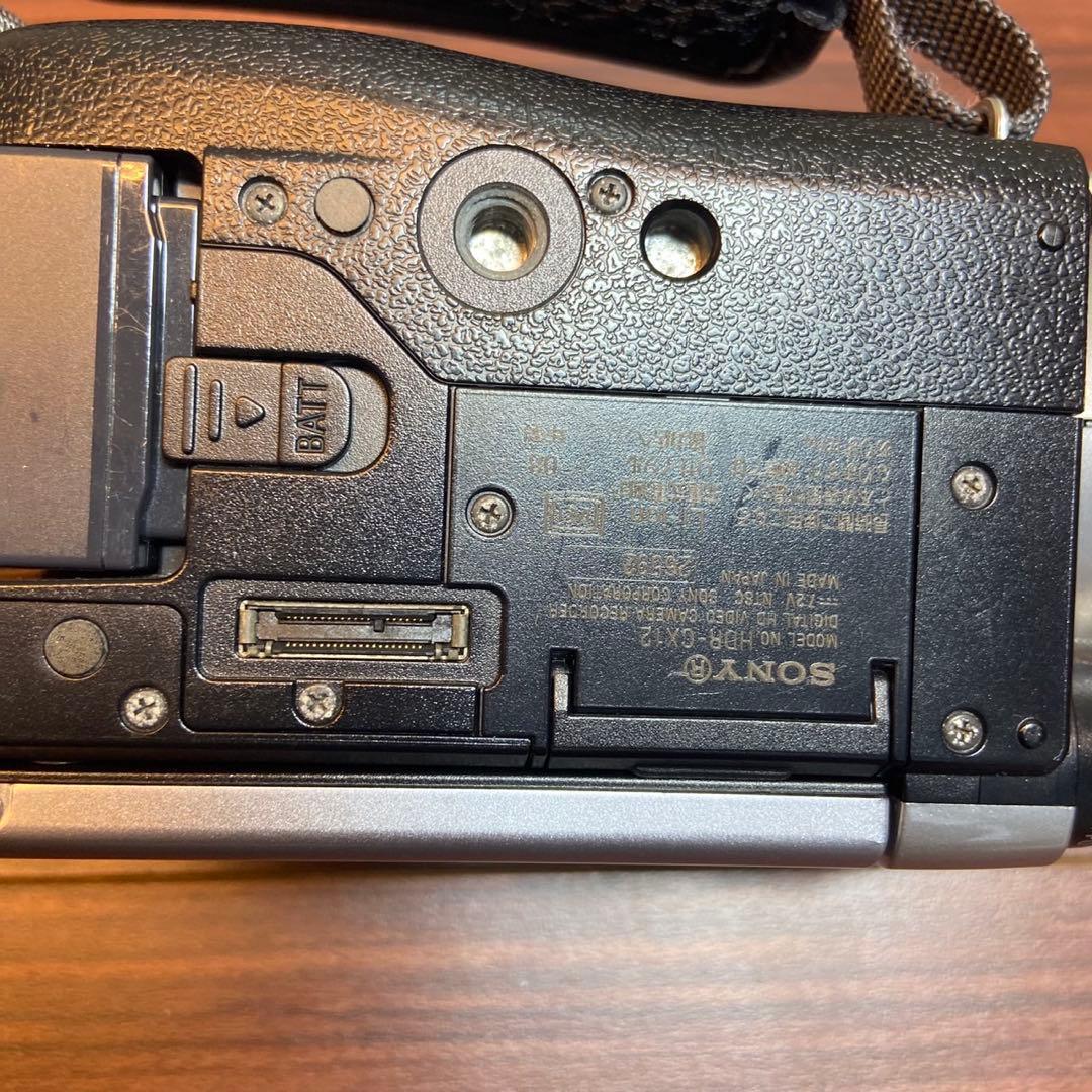 SONY HDR-CX12 ビデオカメラ ほぼ新品 5639